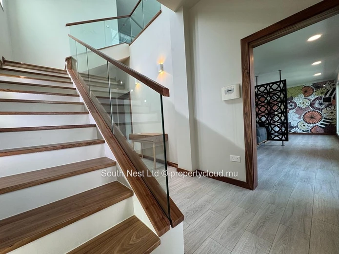 Furnished 3-bedroom house close to the beach with open view