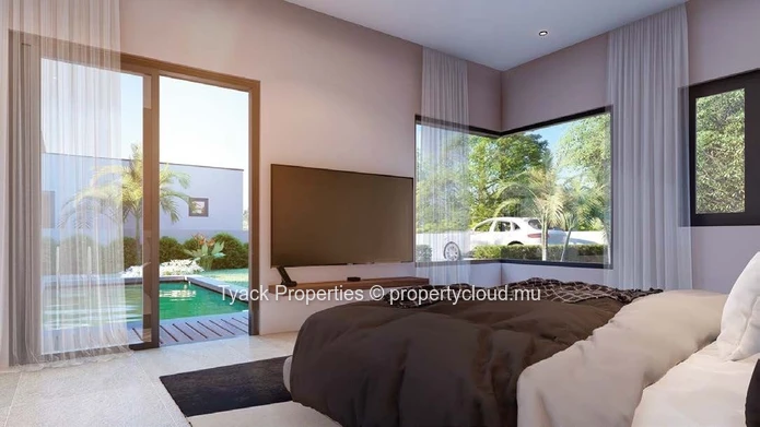 Villas contemporaines 3 chambres avec piscine privée au Nord