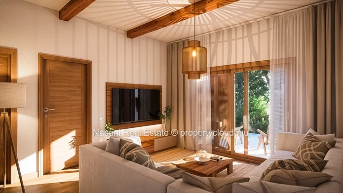 3-bedroom apartment in a private and exclusive 8 apartment building.