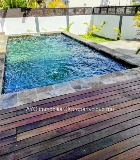Newly built 4 bedroom house with pool in Pereybere