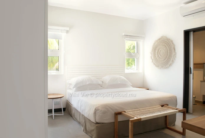 Trou aux Biches - Luxueux appartement de 3 chambres avec vue mer