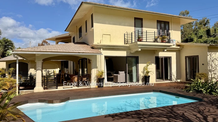 Furnished 4-Bedroom Family Home with Private Pool in Petite Rivière Noire