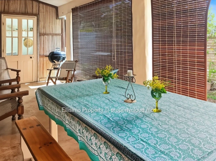 Charmante maison de plage de 3 chambres à louer – Trou d’Eau Douce