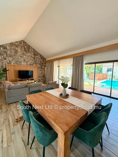 Villa contemporaine haut de gamme de 3 chambres à Pereybere | Finitions premium et piscine privée