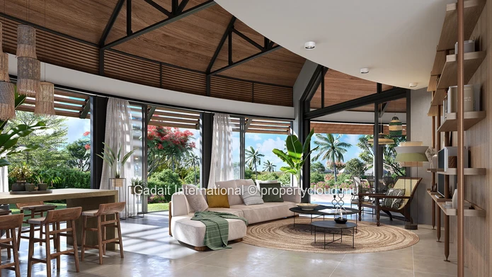 Luxury 3-bedroom villa with golf and beach access for sale | Anahita Mauritius