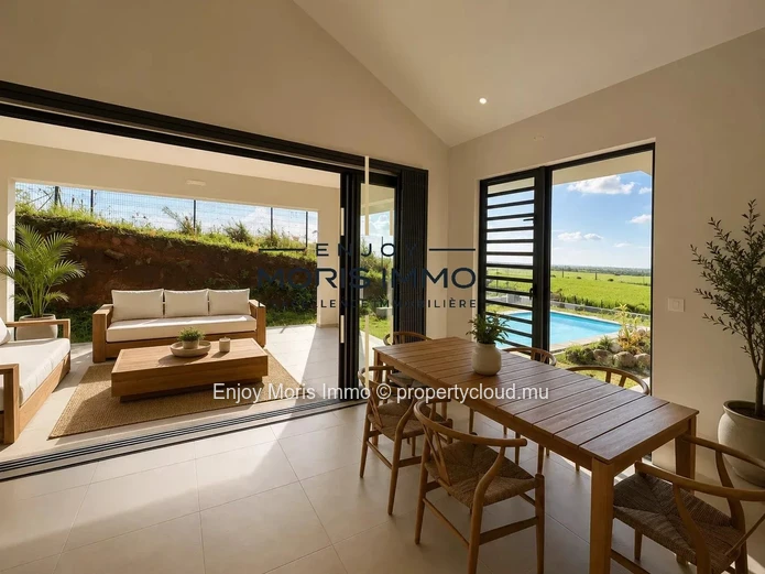 Villa contemporaine avec piscine à louer à Belle Vue Harel – Île Maurice | 172 m² | 3 chambres | Location longue durée