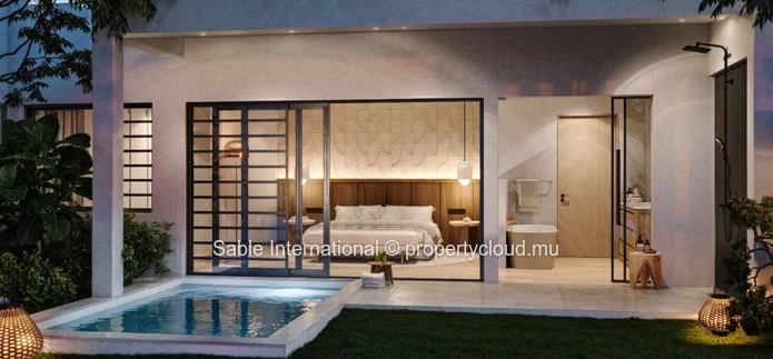 Luxury 2-Bedroom PDS Villa with Private Pool in Tamarin