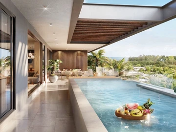 Penthouse de 3 Chambres
