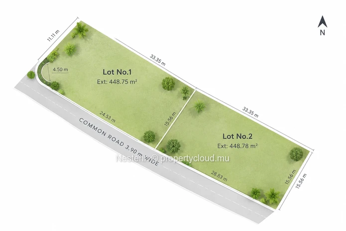Prime Corner Plot of 1,055 m² for Sale Next to Intermart Calodyne