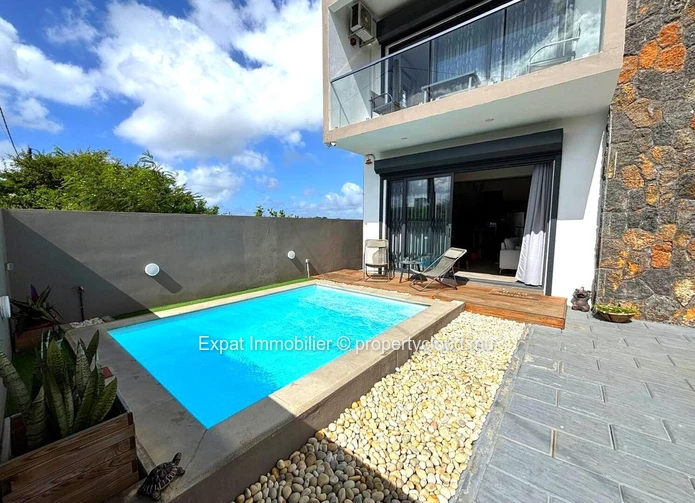  FOR RENT - Detached 3-bedroom villa with pool in Grand Baie