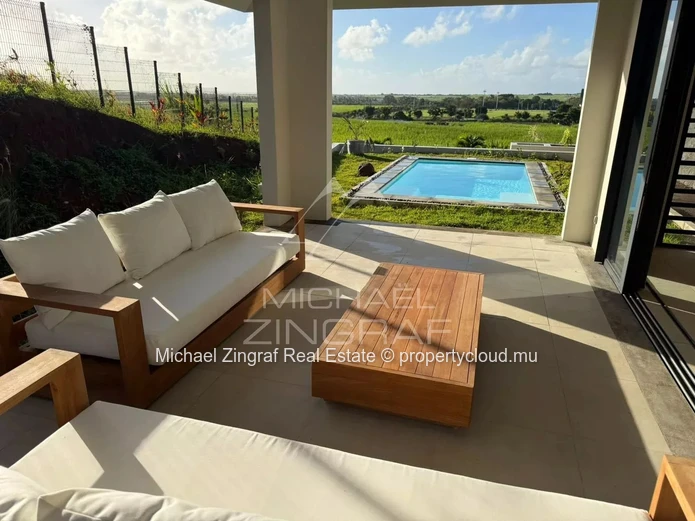 Villa neuve meublée avec vue dégagée à Belle Vue Harel