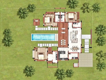 Villa de 3 Chambres
