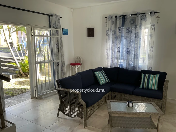 A VENDRE, Melville ( Grand Gaube), duplex de 2 chambres dans complexe sécurisé