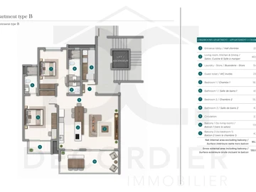3 Bedroom Apartment