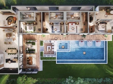 Villa de 5 Chambres