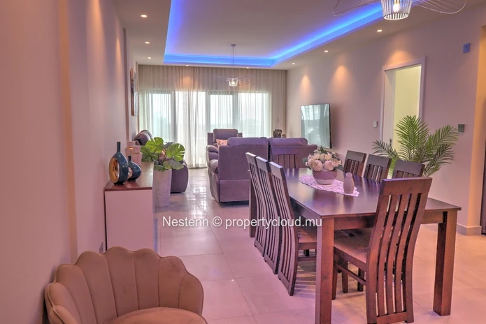 Appartement spacieux de 3 chambres avec vue imprenable depuis la terrasse 