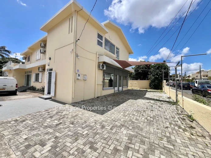 Road front Retail space and offices with Parking
