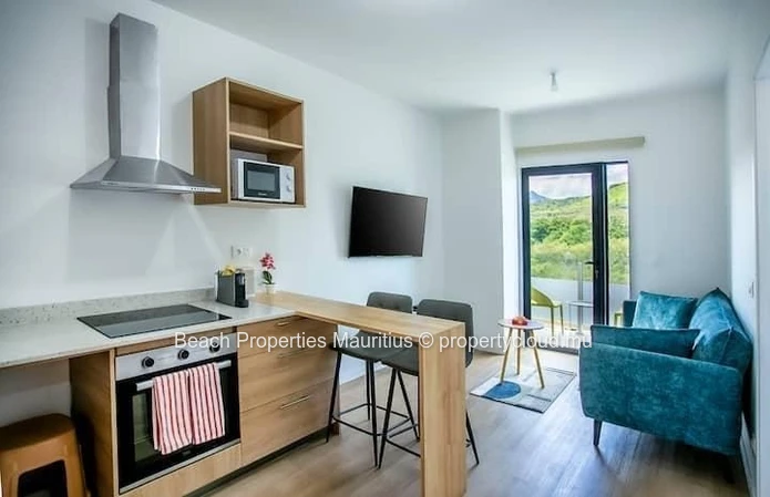 Furnished 1-Bed in Tamarin with Modern Kitchen