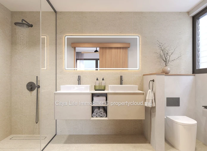 Appartement 143 m² avec piscine de sable à vendre à Grand Baie