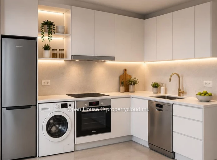 Appartement 2 chambres avec piscine à vendre à Flic en Flac