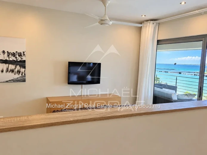 Penthouse en bord de mer avec vue panoramique à Trou-aux-Biches