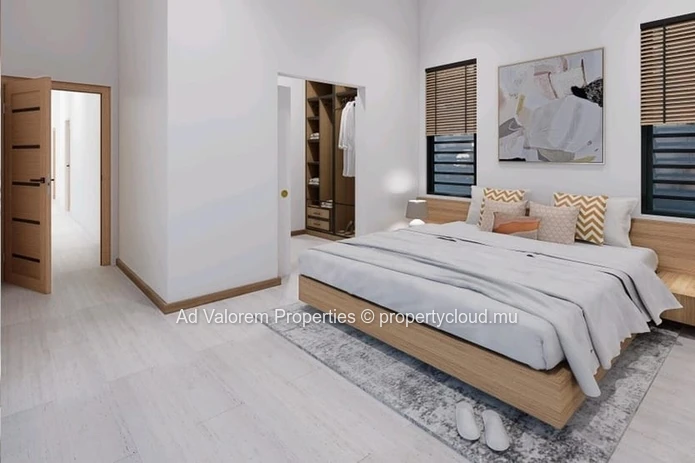 Villa 3 chambre à vendre à Rivière Noire- Acquéreurs Mauriciens uniquement.