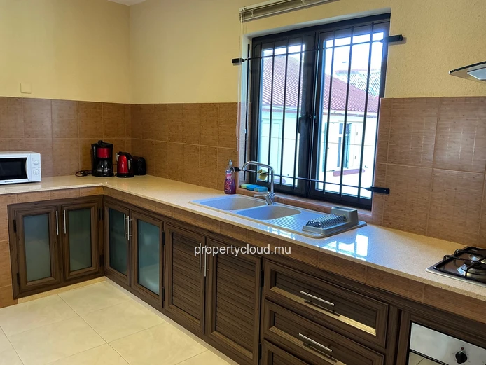 Beautiful 130 m² Apartment with Private Garden and Swimming Pool in Calodyne – 3 Bedrooms Available from 1 August