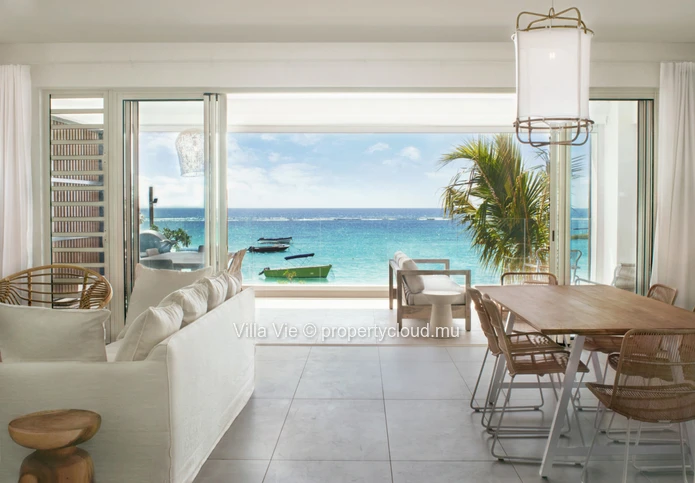 Trou aux Biches - Bels appartements de 2 chambres avec vue mer