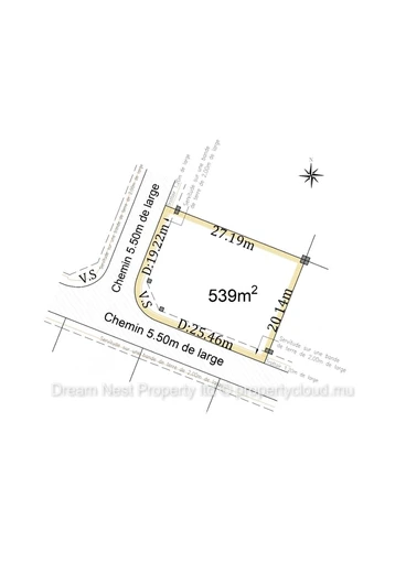 Corner Plot For Sale | Lotissement Pierrefond Phase 1, West Coast, Mauritius
