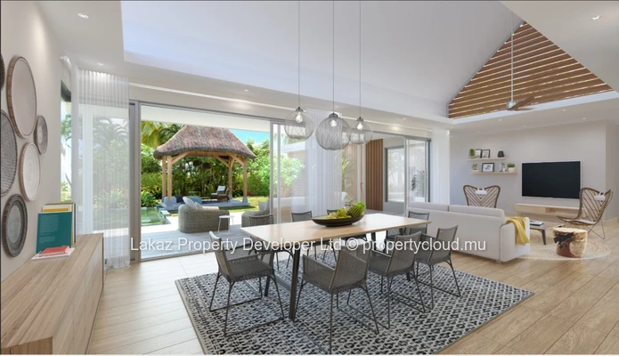 Villa de luxe à vendre à Pointe d'Esny avec piscine privée