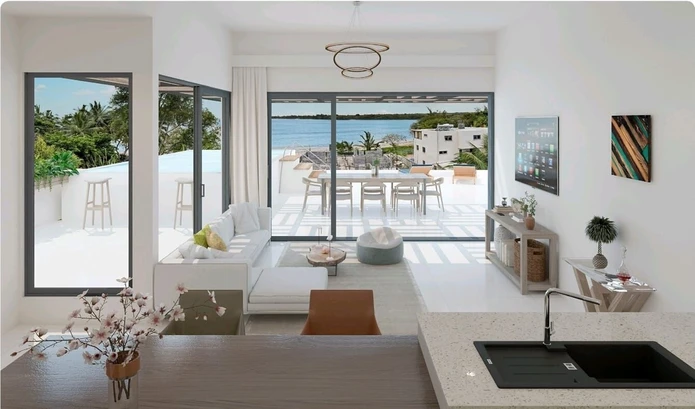 Là où l’élégance rencontre la tranquillité et l’art de vivre en bord de mer - Appartement a vendre!