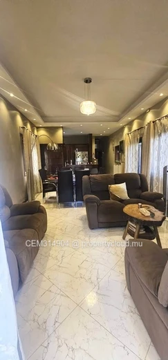 3 Bedrooms Furnished Ground Floor House for Rent – Morcellement Au Bout du Monde, Ebène