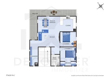 Appartement de 2 Chambres