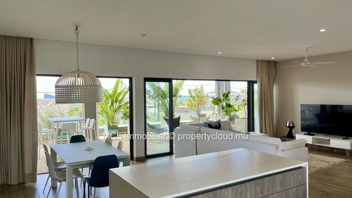 Stunning Furnished Apartment in Pointe aux Canonniers