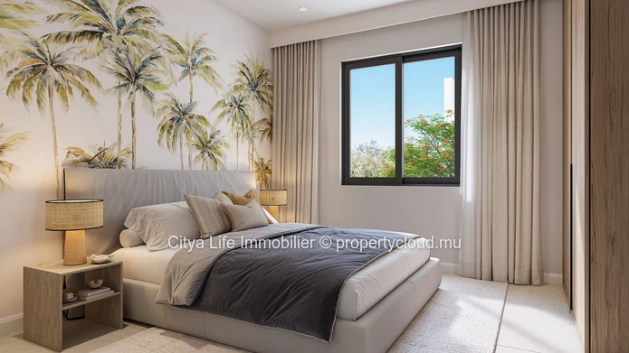 Appartement 143 m² avec piscine de sable à vendre à Grand Baie