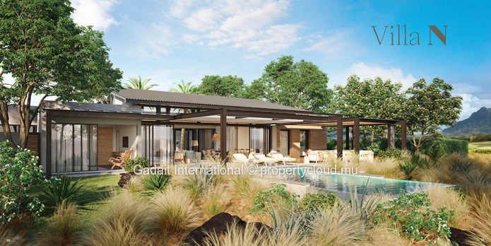 Harmonie-N-61 : villa sur 1640m², accès golf et plage - Rivière Noire