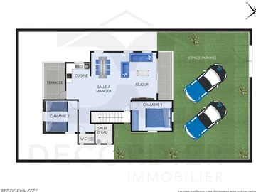 Appartement de 2 Chambres