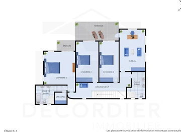 Maison de 4 Chambres