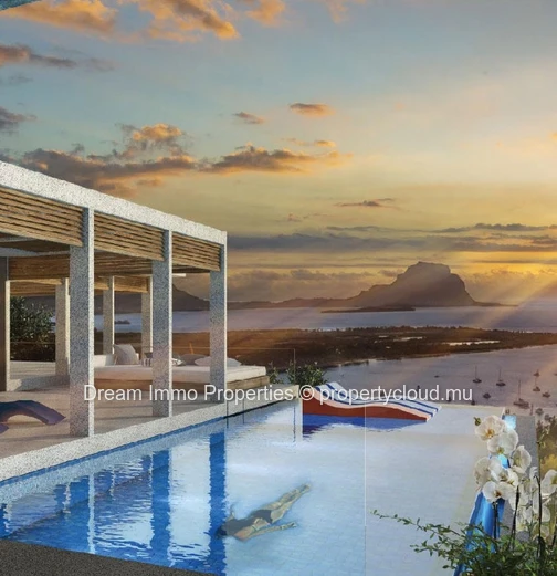 Sublimes Villas Offrant Une Vue Mer & Morne Panoramique A Riviere Noire - Ile Maurice