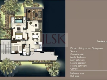 Appartement de 2 Chambres