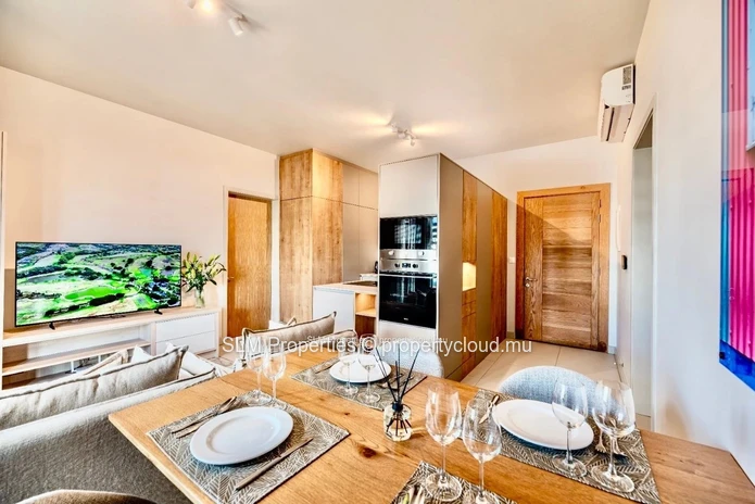Contemporary Furnished 2-Bed with Balcony in Moka