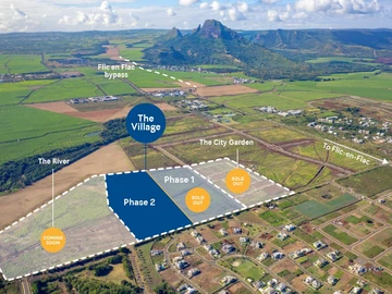 Residential plots of land(s) - in Gated Morcellement - within the latest Cascavelle / Flic-en-flac Smart city