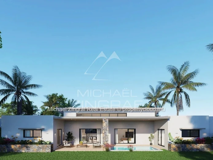 Villa contemporaine de 3 chambres avec piscine privée – Calodyne