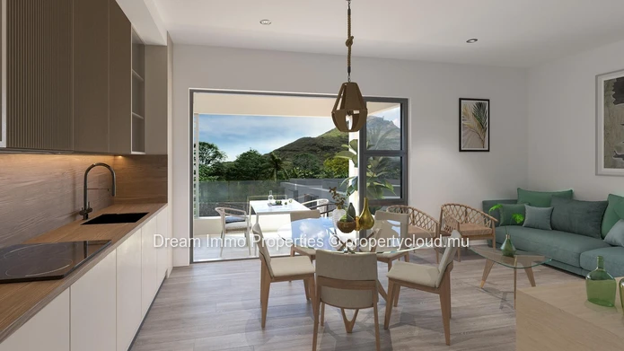 Appartements Modernes Meublés Vue Montagne Proche Mer & Golf A Tamarin – Ile Maurice