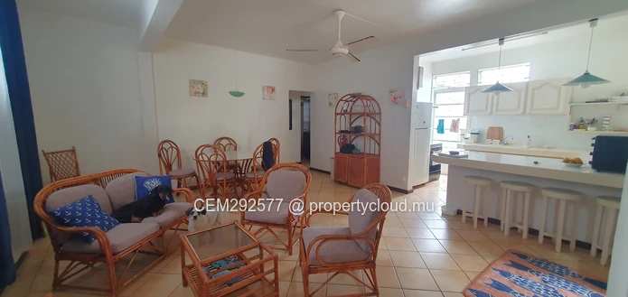 Beachfront Furnished Duplex For Sale In Grand Gaube