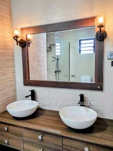 Newly built 4 bedroom house with pool in Pereybere