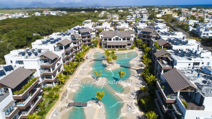 Mont Choisy- Appartement 2 ou 3 chambres avec vue sur la piscine
