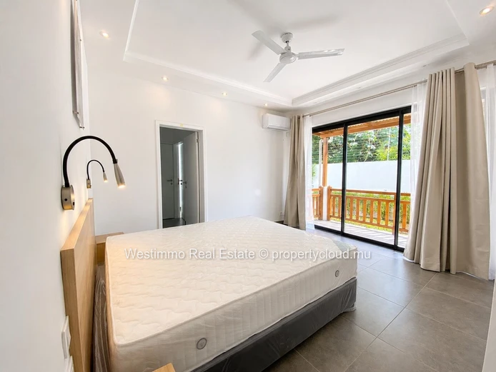 Trou aux Biches - Magnificent modern 5-bedroom en-suite furnished villa with swimming pool for rent