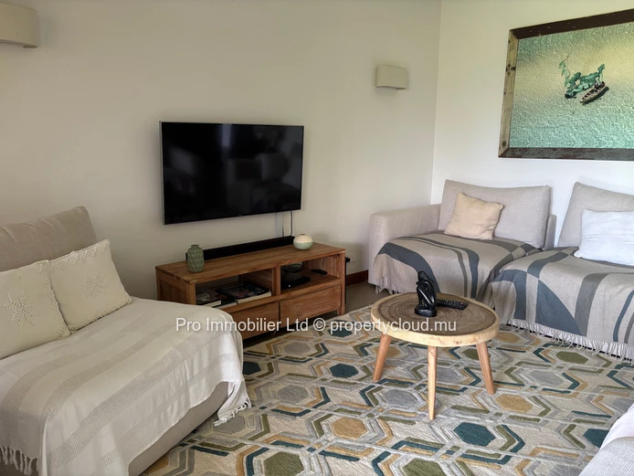 Cozy ground-floor apartment for rent at Azuri Ocean & Golf Resort, Roches Noires.