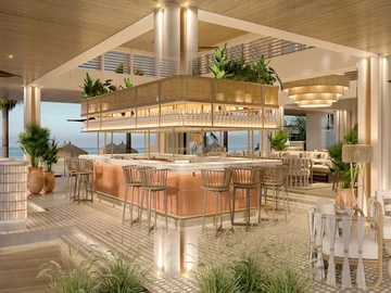 Prestigious villa with direct beach access at Belle Mare